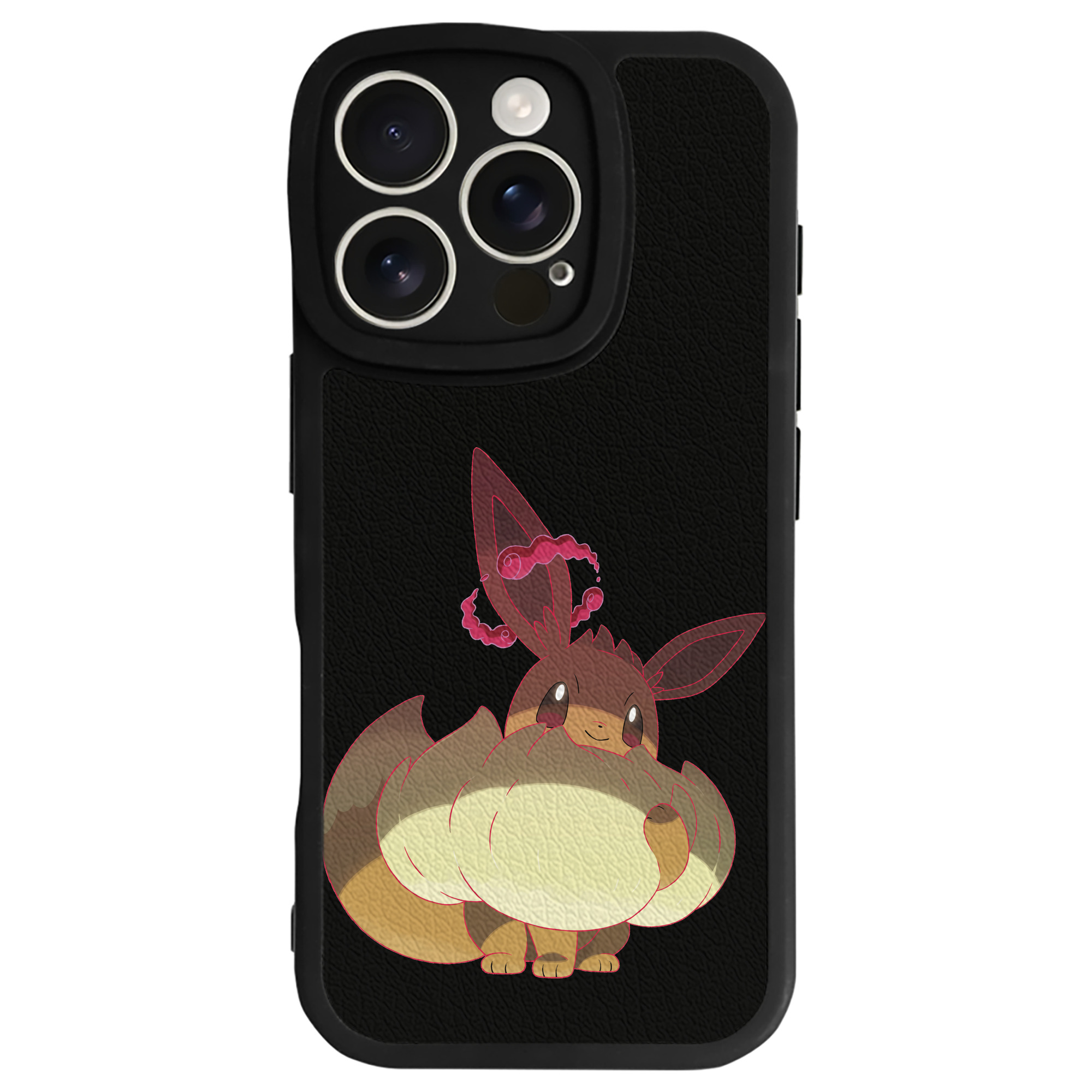 （画像用） ポケットモンスター Pokémon 【iPhone 16シリーズ対応】シリコンスマホケース（レザー調） 材質：シリコン